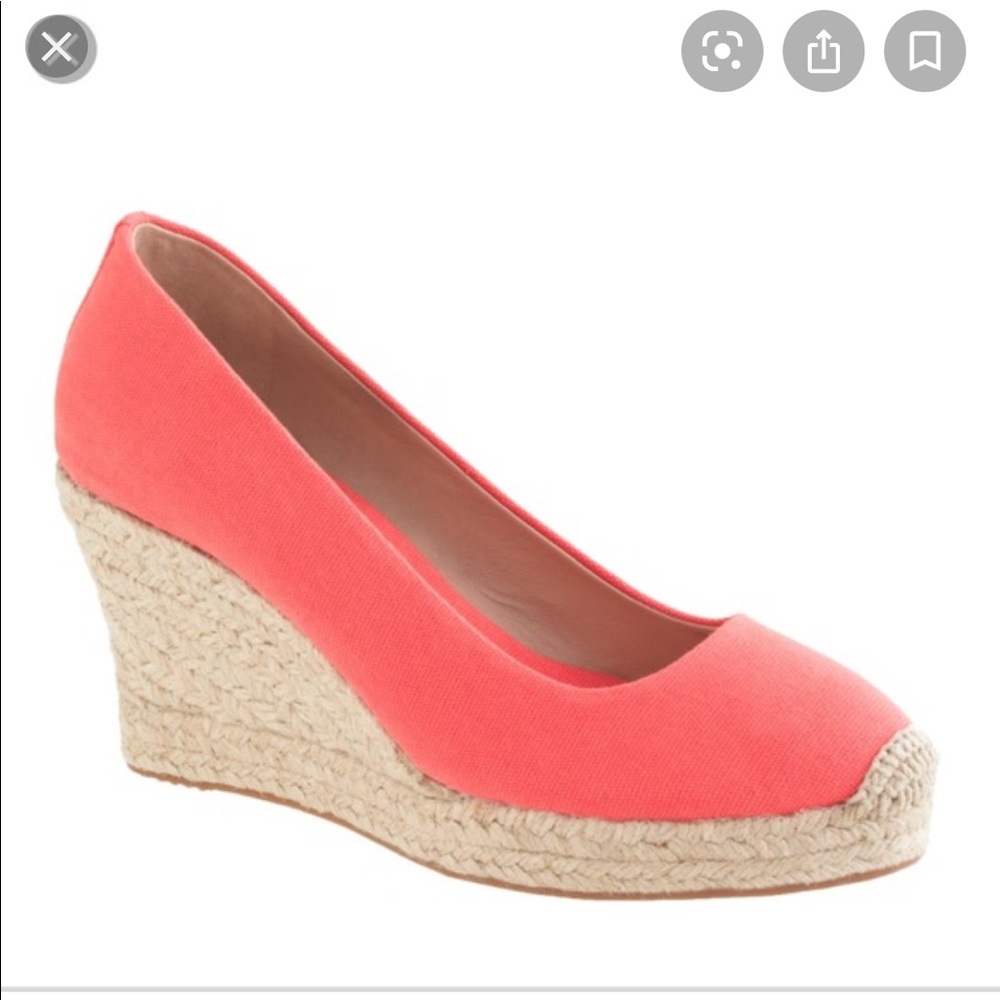 NEW! J. Crew Seville Espadrille Wedges